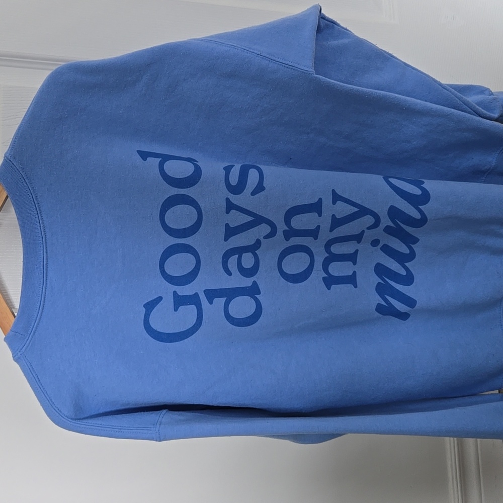 Good Days Graphic Crewneck Sweatshirt